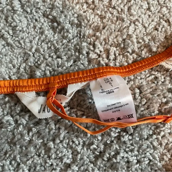 Sleeping with Jaques Julia Matching silk velvet lace lingerie set in peach - Picture 5 of 7